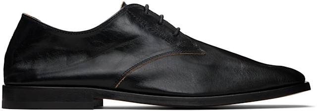 OUR LEGACY: Black Collapsing Consultant Derbys | SSENSE