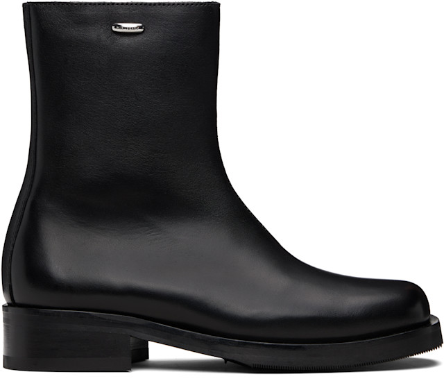 ourlegacy 定番 CAMION BOOT black 41 OUR LEGACY: Black Camion Boots | SSENSE