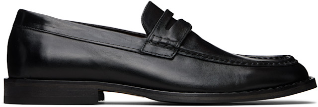 OUR LEGACY: Black Light Loafers | SSENSE