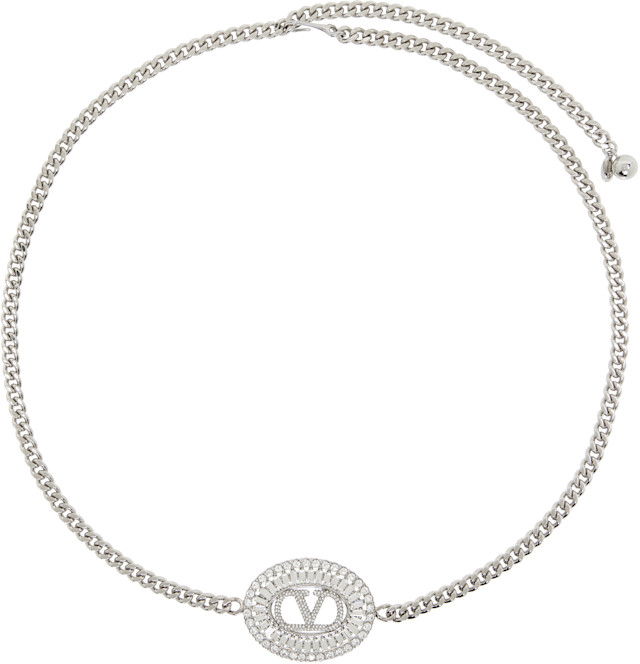 Valentino Garavani: VLogo Signature Chain Belt | SSENSE display picture 1