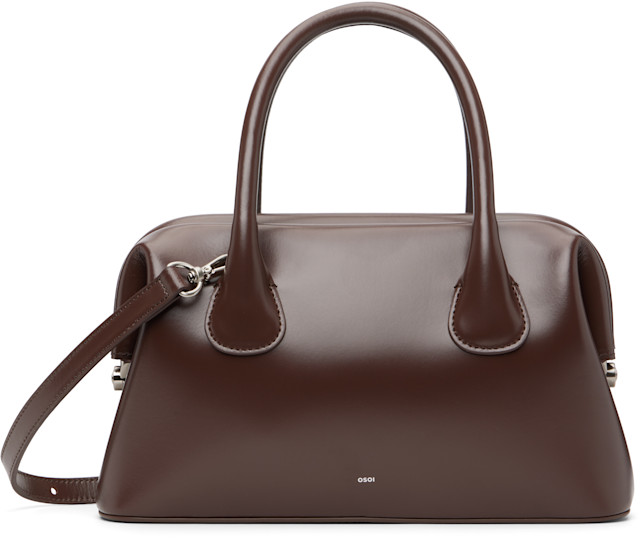 OSOI MINIBROT ブラウン OSOI: Brown Boat Brot Bag | SSENSE
