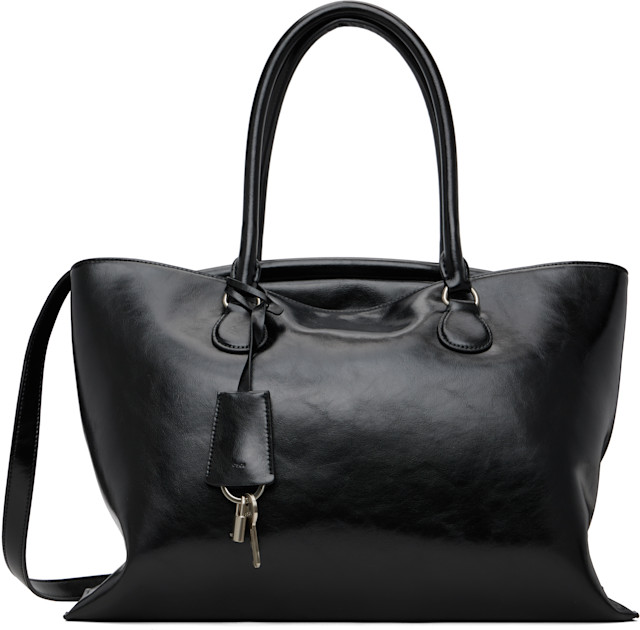 OSOI: Black Shell Brot Large Bag | SSENSE Canada