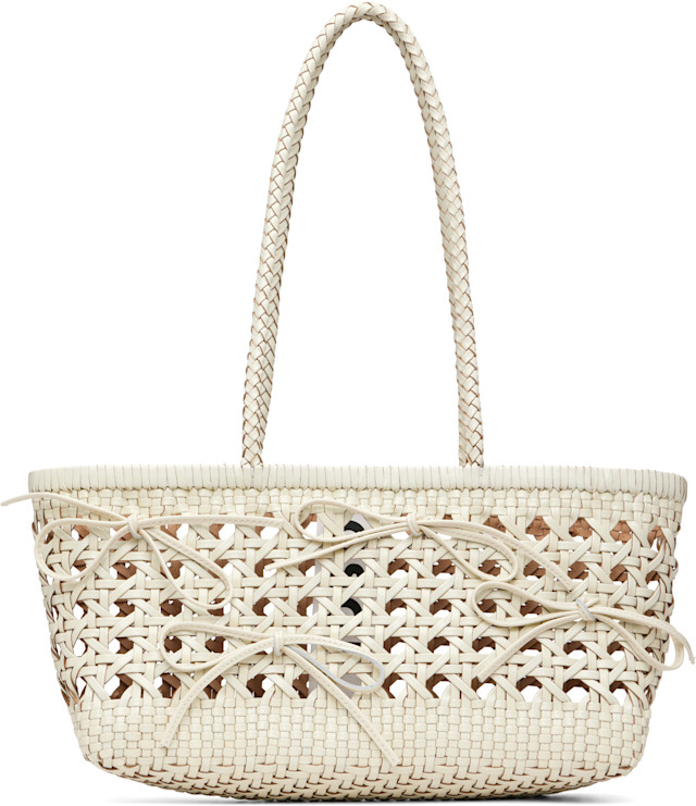 OSOI: Off-White Biscuit Shoulder Bag | SSENSE