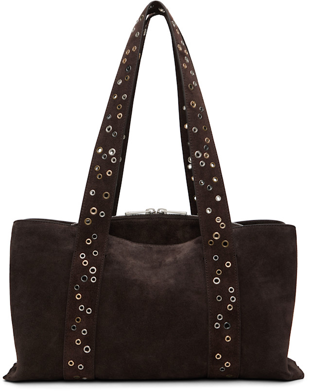 OSOI: Brown Shell Duffel Bag | SSENSE