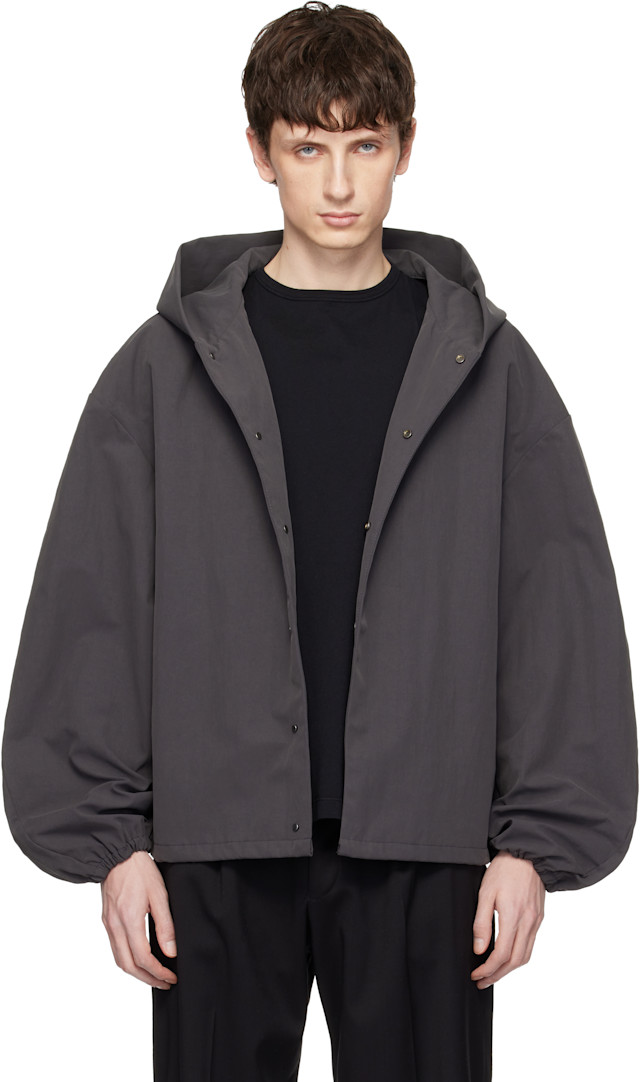 Seventh: Gray Orb Shell Jacket | SSENSE