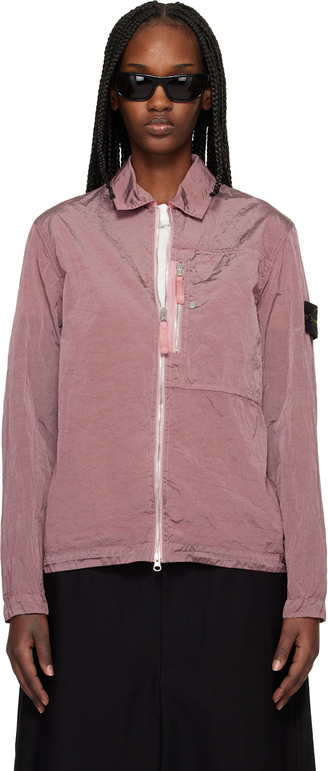 Stone Island: ピンク 1200038 Nylon Metal Econyl（エコニール