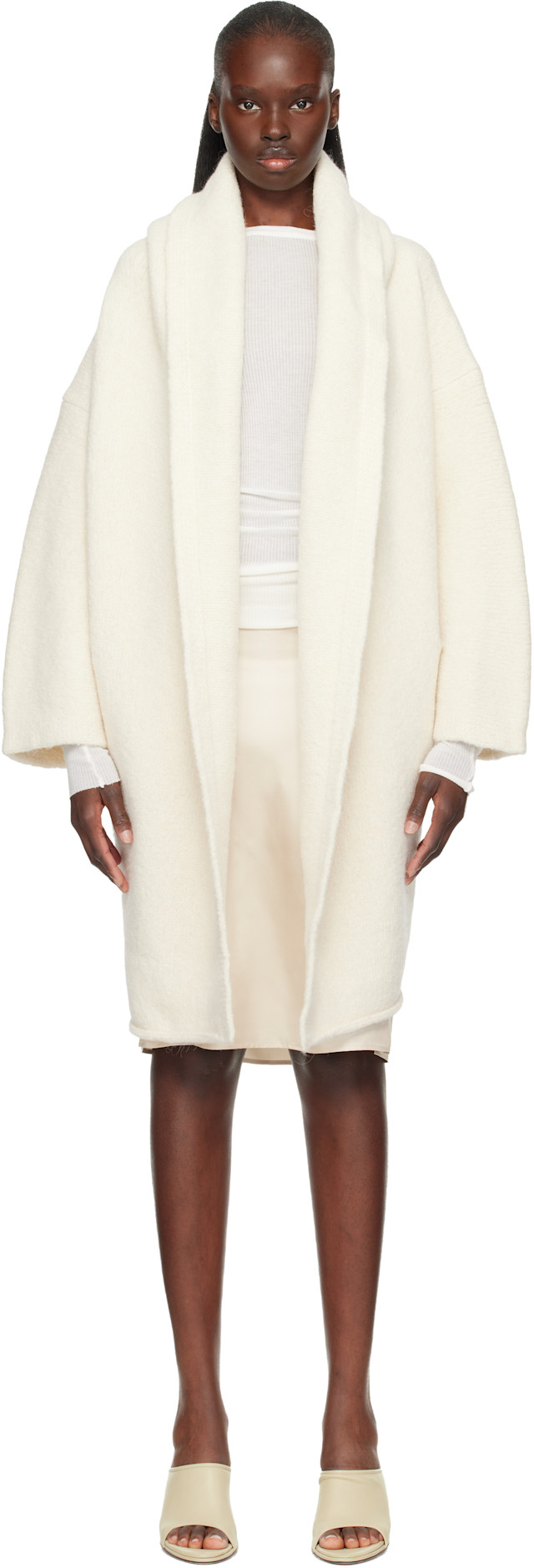 Lauren Manoogian: Off-White Capote Coat | SSENSE