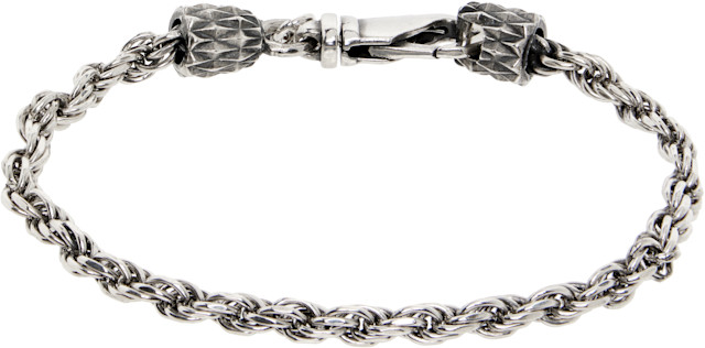 Emanuele Bicocchi: Tiny French Rope ブレスレット | SSENSE 日本