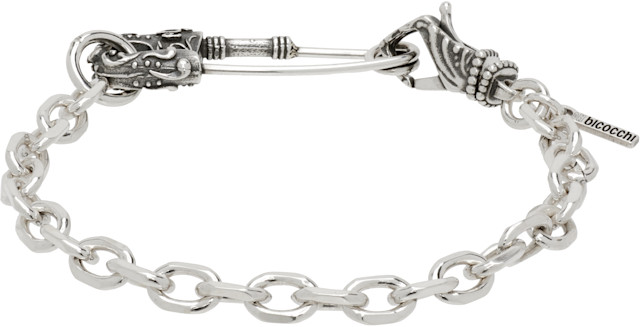 Emanuele Bicocchi: Arabesque Pin Bracelet | SSENSE
