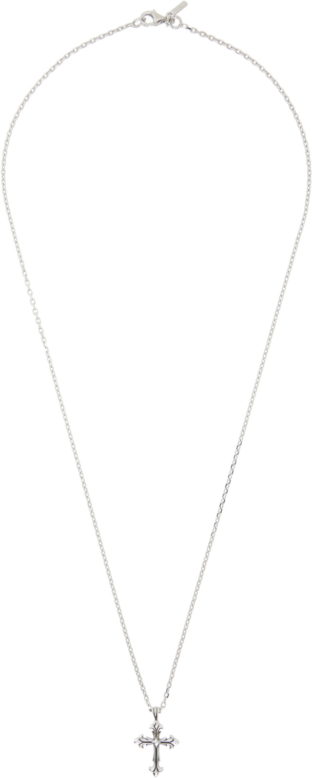 Emanuele Bicocchi: Fleury Cross Necklace | SSENSE