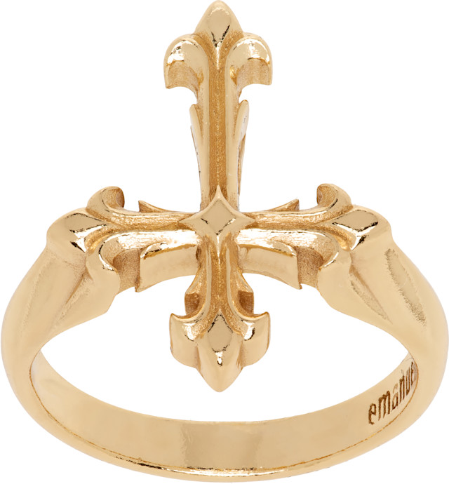 Emanuele Bicocchi: Fleury Cross Ring | SSENSE