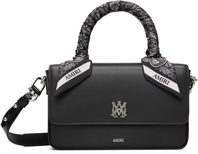 AMIRI: Black Micro Long MA Bag | SSENSE Canada