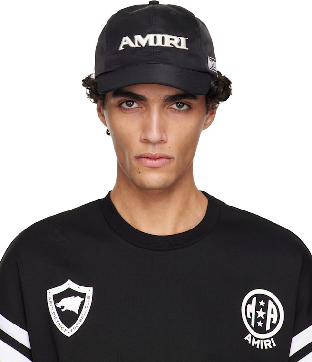 AMIRI: ブラック 'AMIRI' Sport キャップ | SSENSE 日本