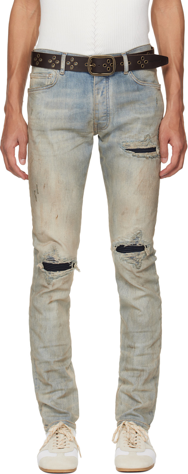 AMIRI: Blue MX1 Jeans | SSENSE