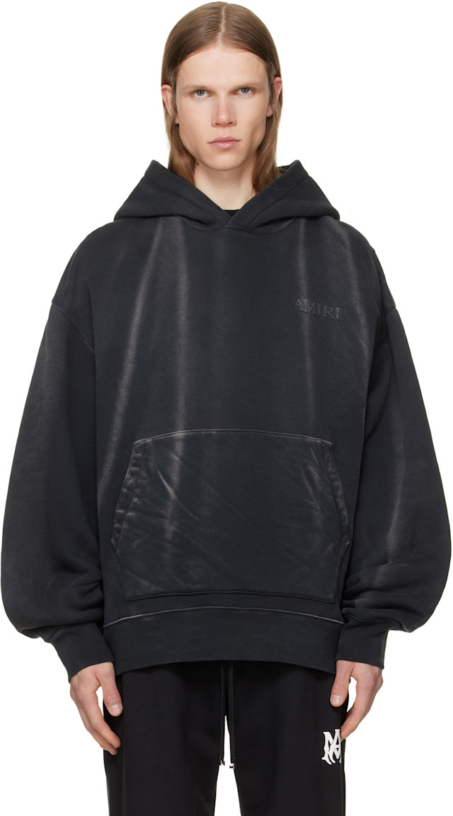 AMIRI: ブラック 'Vintage AMIRI Oversized' フーディ | SSENSE 日本