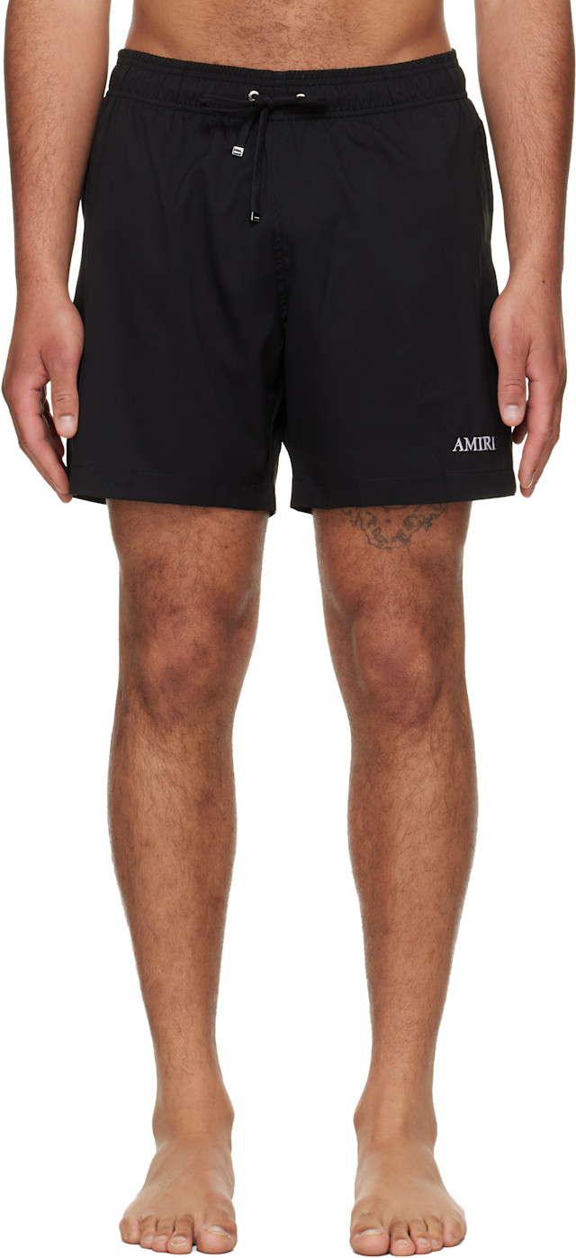 AMIRI: ブラック 'AMIRI' スイムショーツ | SSENSE 日本