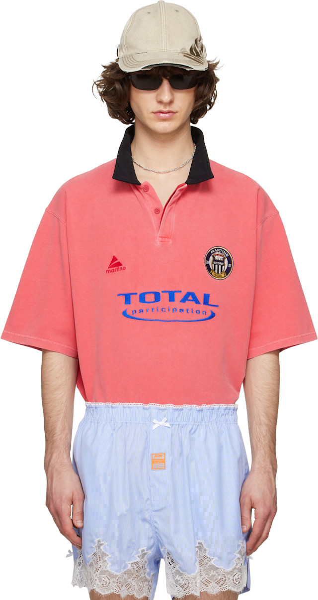 Martine Rose ポロシャツ MARTIN ROSE/マーティンローズ MR RUGBY POLO（ポロシャツ）｜ムラサキ