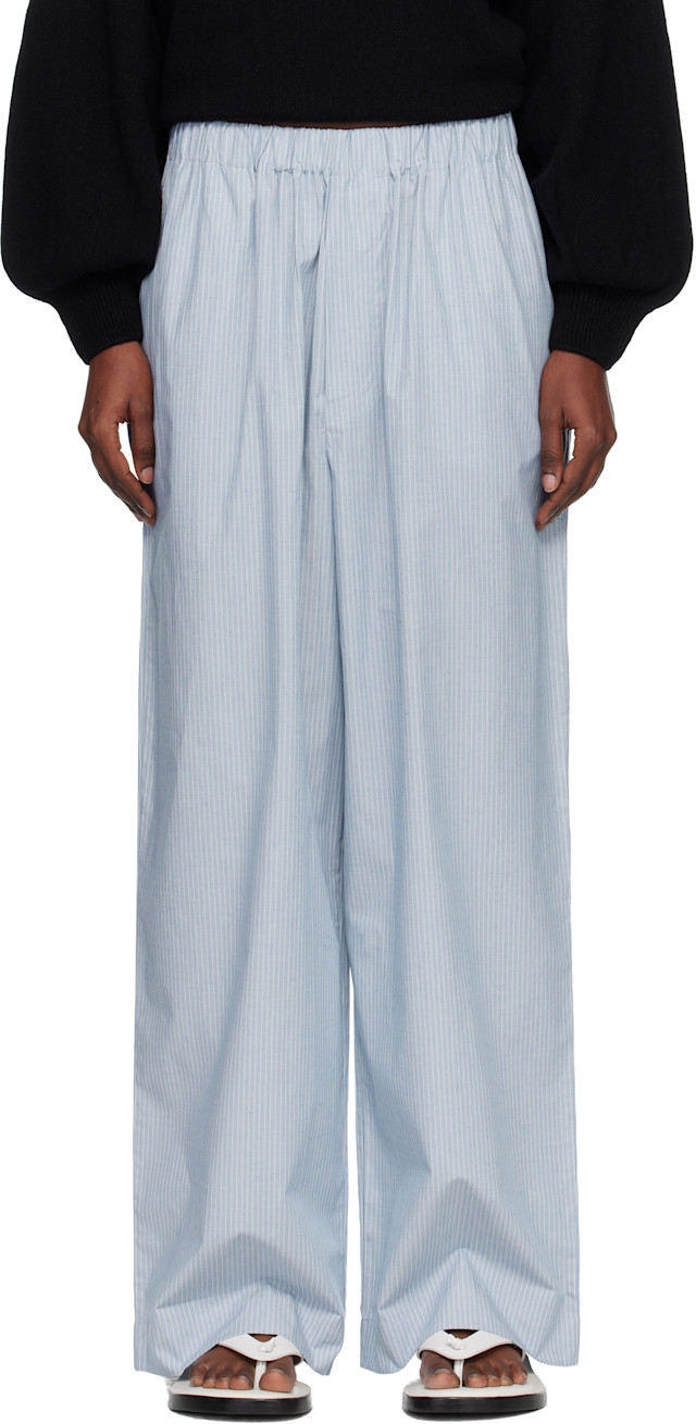 Baserange: Blue Claude Lounge Pants | SSENSE