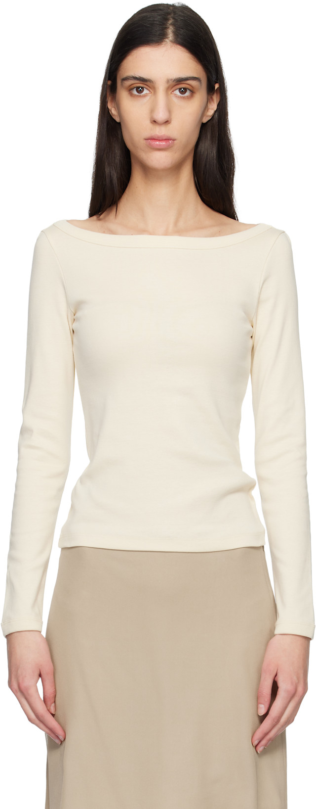 FLORE FLORE: Off-White Steffi Longsleeve T-shirt | SSENSE