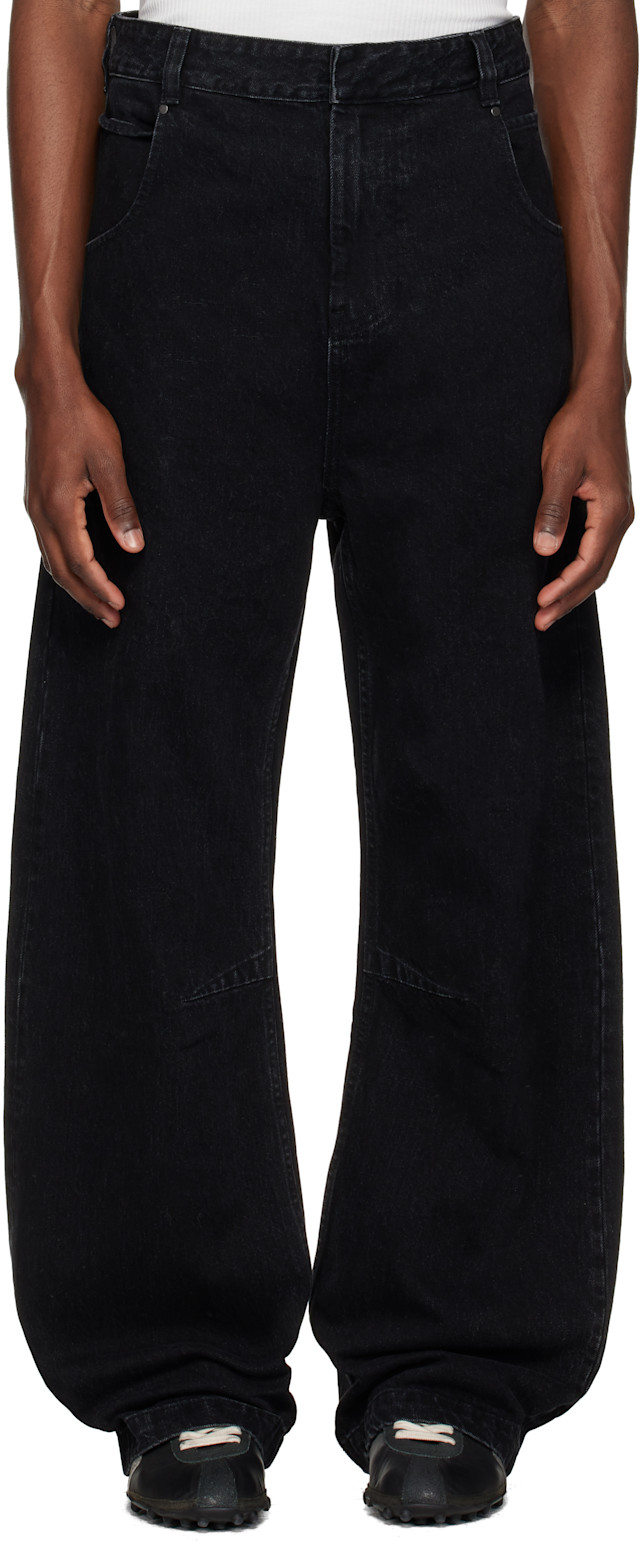 Entire Studios: Black Gem Jeans | SSENSE