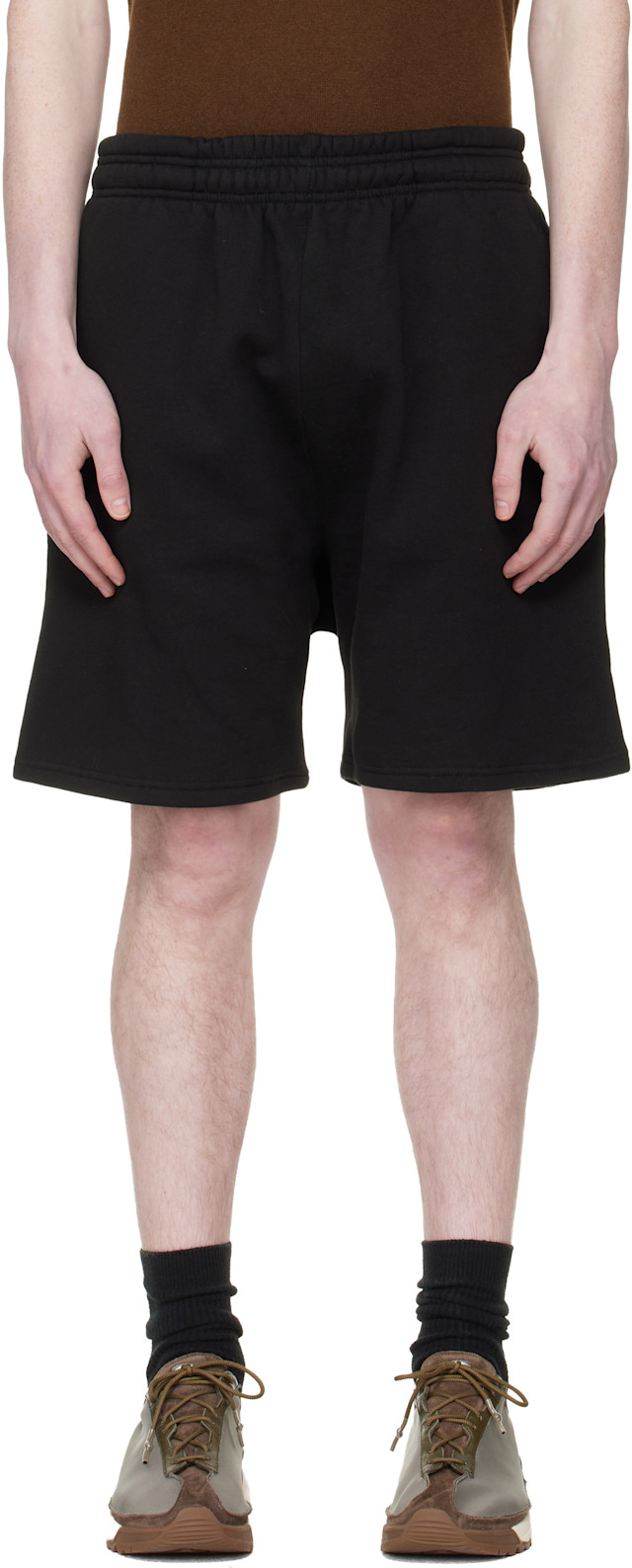 Entire Studios: ブラック Standard スウェットショートパンツ