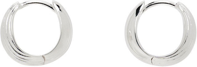 Sophie Buhai: Reversible Hinged Hoop Earrings | SSENSE
