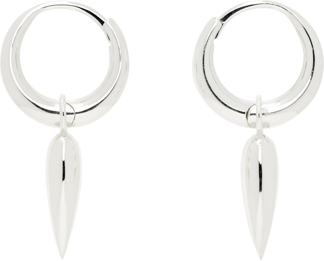 Sophie Buhai: Spear ラージ フープピアス | SSENSE 日本