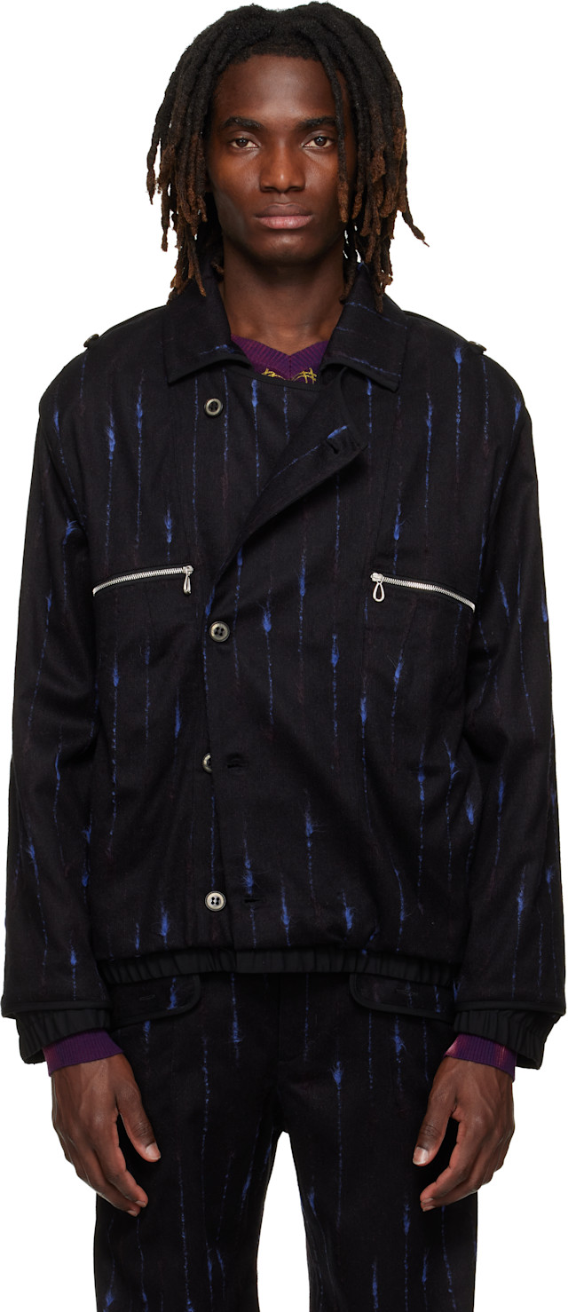 Kiko Kostadinov: Black Komlo Jacket | SSENSE