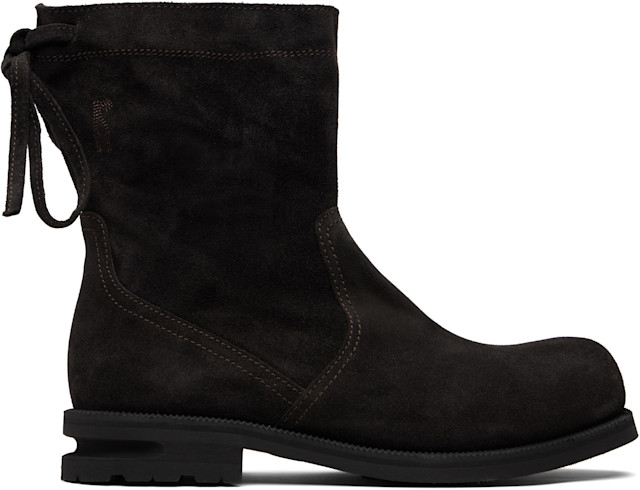 Kiko Kostadinov: Brown Farkas Boots | SSENSE