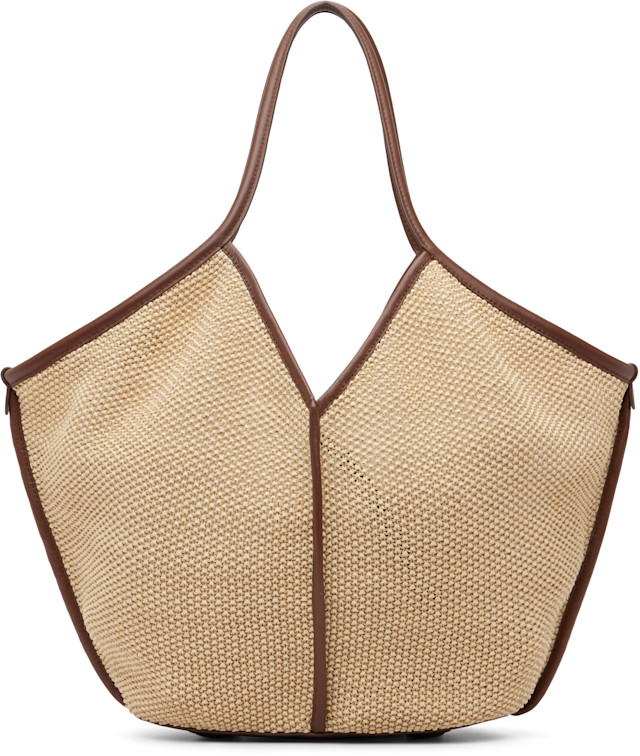 HEREU Cala S Raffia トートバッグ hereu-beige-calella-soft-