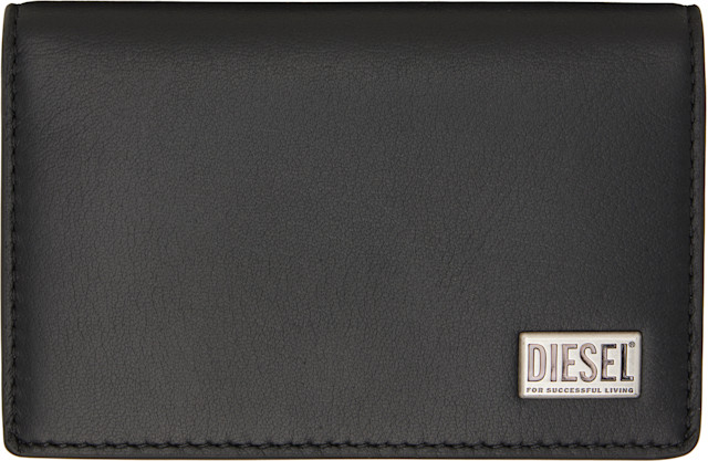 DIESEL ブラック ケース Diesel: ブラック Biscotto IV カードケース | SSENSE 日本