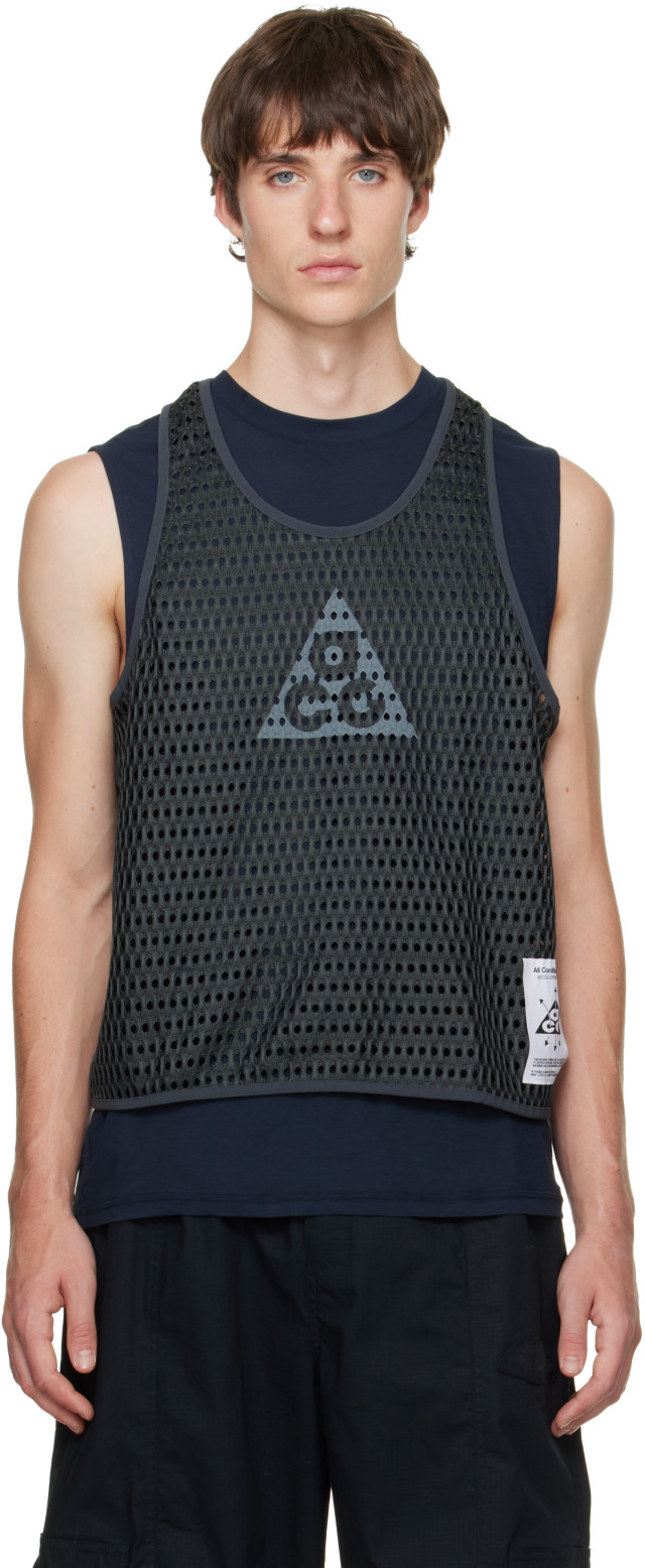 Nike: Gray ACG Radical AirFlow Tank Top | SSENSE Canada