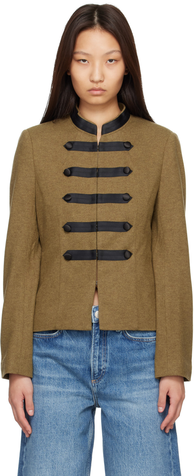 rag & bone: カーキ Mercer Regalia テーラードジャケット | SSENSE 日本