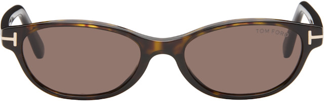 美品　Chloé ブラウン・トータス メガネ TOM FORD: ブラウン Chloe サングラス | SSENSE 日本