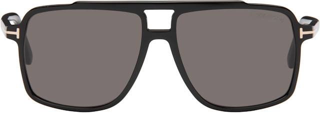 TOM FORD ブラック　サングラス TOM FORD: Black Kemp Sunglasses | SSENSE
