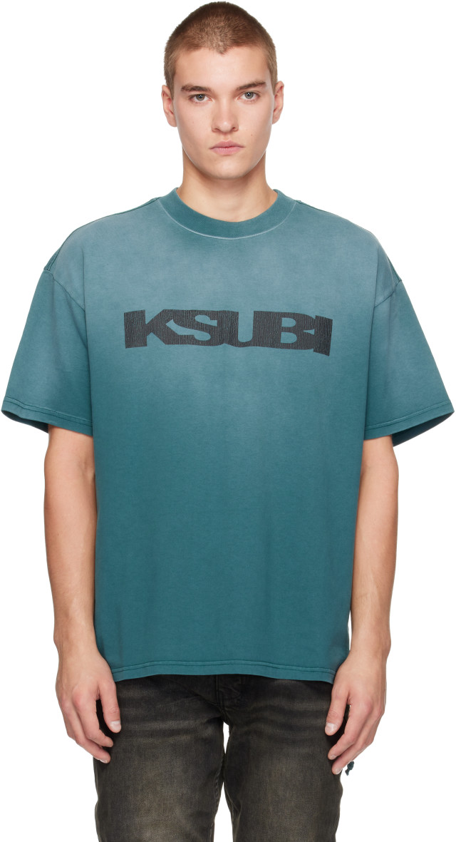 Ksubi 即決価格言ってね Ksubi: Green Rugged Ekcess S/S T-shirt | SSENSE