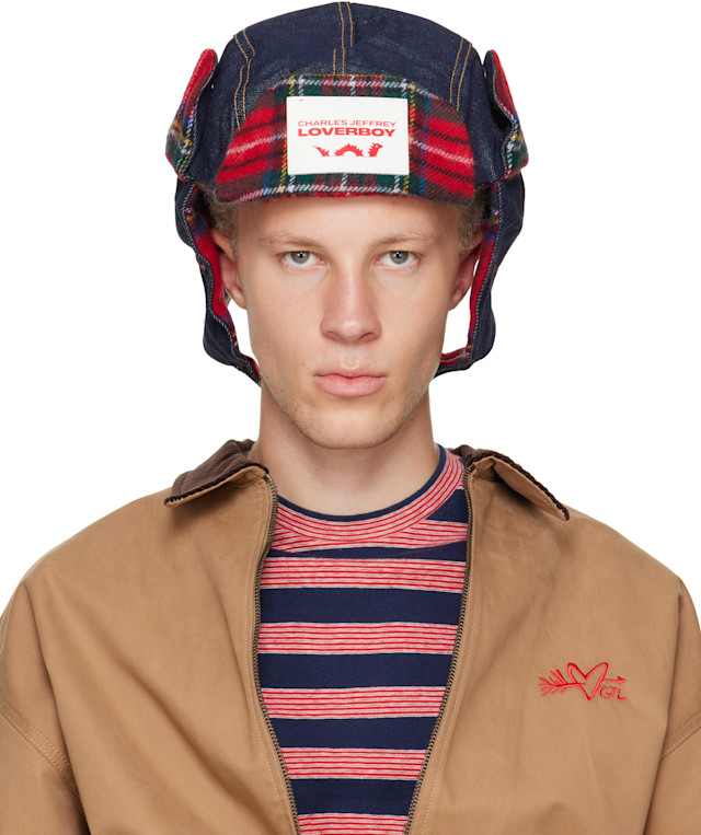 帽子 Charles Jeffrey Loverboy charles-jeffrey-loverboy-navy-