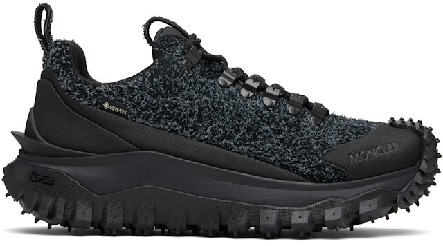 Moncler: Black Trailgrip Apex GTX HS Low Top Sneakers | SSENSE