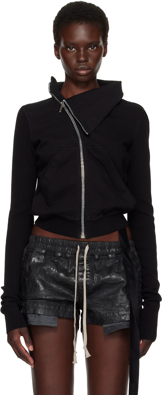 Rick Owens DRKSHDW: Black Tower Mountain Sweatshirt | SSENSE