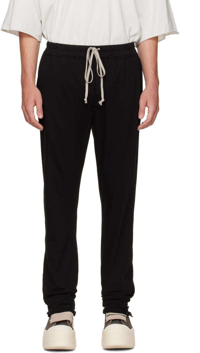 Rick Owens DRKSHDW: ブラック Tower Berlin Drawstring スウェット