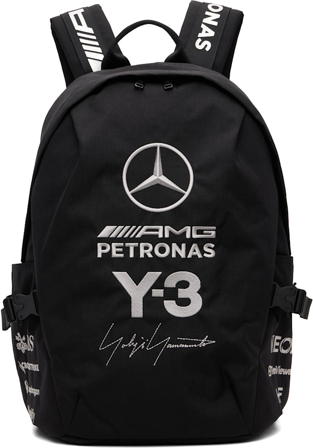 Y-3 AMG PETRONAS リュック・バックパック Y-3: Black Mercedes-AMG F1 Edition Petronas Formula 1 Team