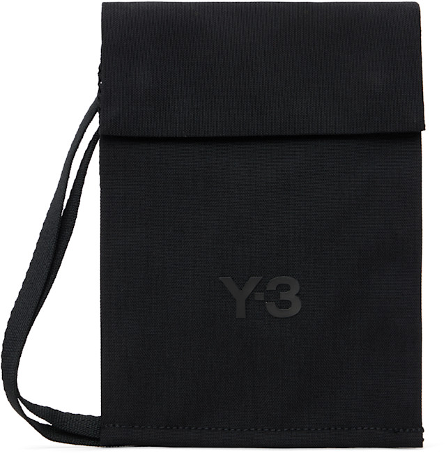 Y-3: ブラック X-Body ポーチ | SSENSE 日本