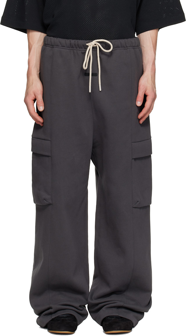 FOG Fear Of God Essentialsエッセンシャルズ 2025SS Wide Leg Cargo Pantsワイドレッグカーゴパンツ新品【S】【MPTA80696】 Fear of God ESSENTIALS: Gray Field Cargo Pants | SSENSE Canada