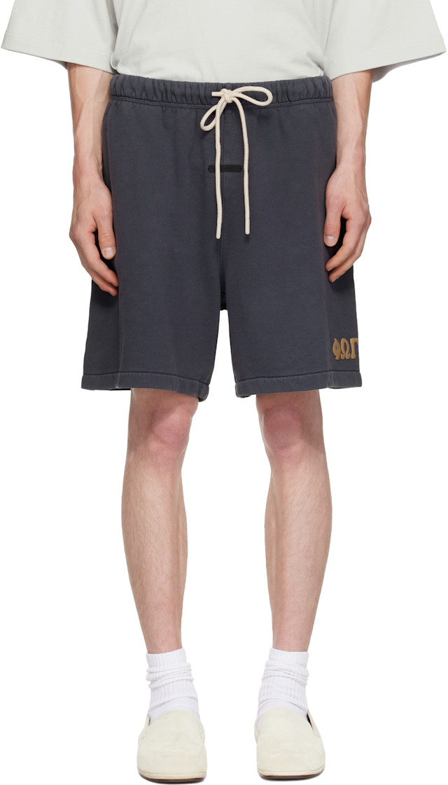 ☆新品同様☆ ESSENTIALS グレー ショートパンツ Sサイズ Fear of God ESSENTIALS: グレー Classic ショートパンツ | SSENSE 日本