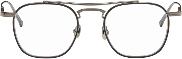 Matsuda: Gunmetal M3149 Glasses | SSENSE
