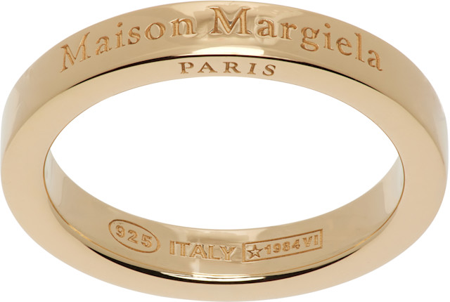 Maison Margiela: Logo Reference リング | SSENSE 日本