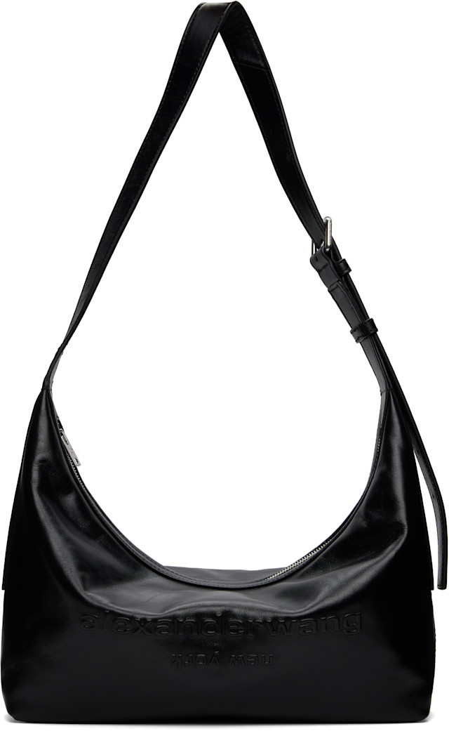 Alexander Wang: Black Punch Sling Crossbody Bag | SSENSE