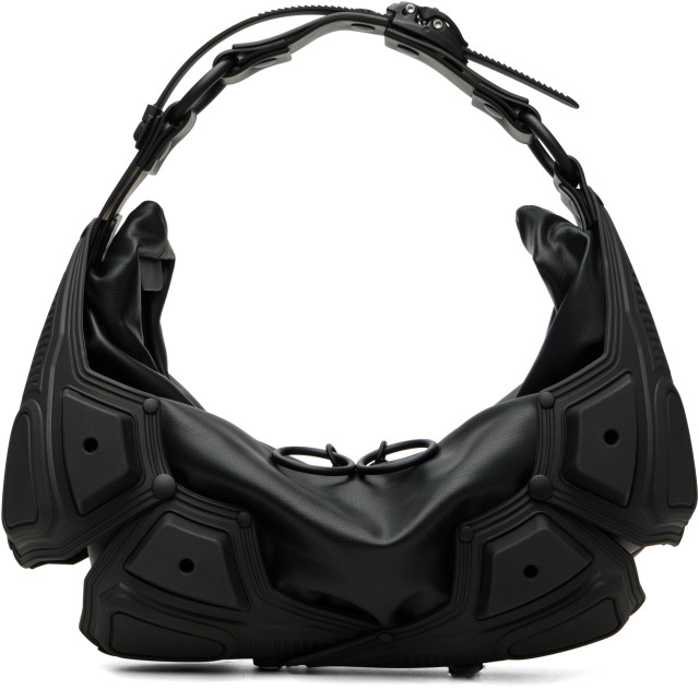 Innerraum: Black Object M02 Small Half Moon Bag | SSENSE Canada