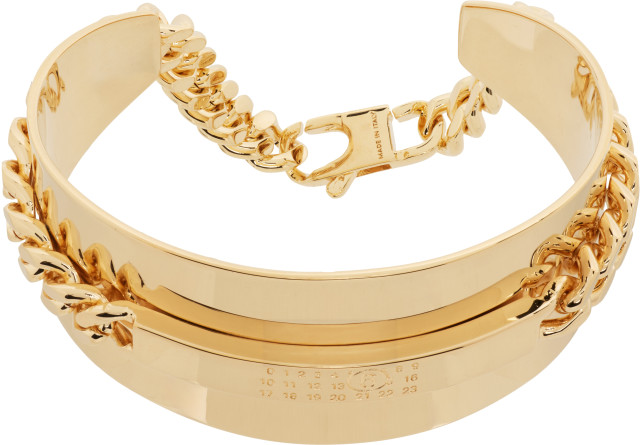MM6 Maison Margiela: Vitrine Bracelet | SSENSE