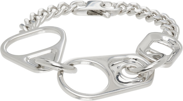 MM6 Maison Margiela: Pop Tag Bracelet | SSENSE